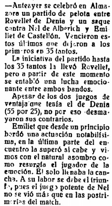Rovellet i un saque 1