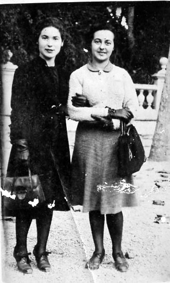 Carme Rovira i l'amiga