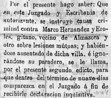 Gitano buscat