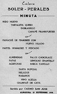 Menú